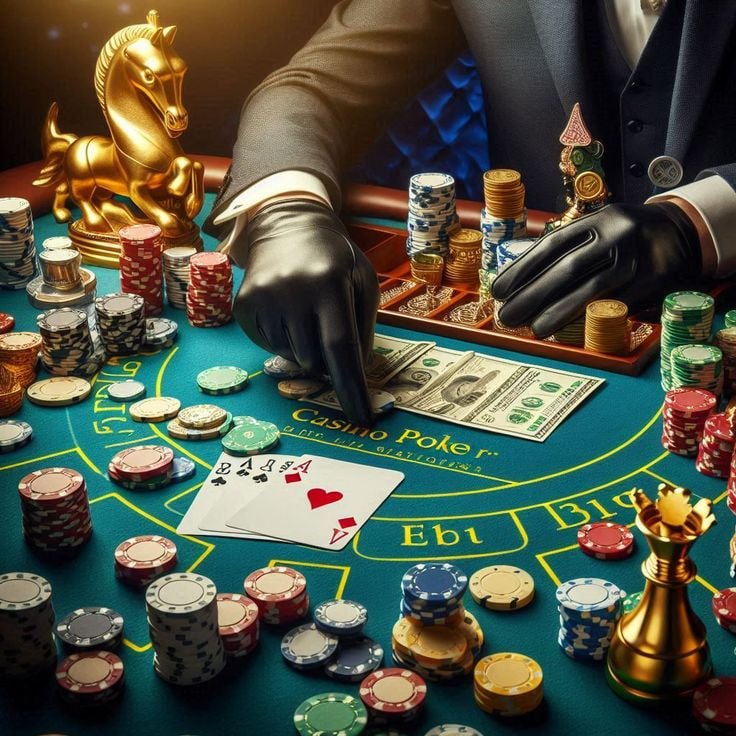 Dealer profesional dalam sesi Speed Blackjack